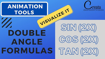 DOUBLE ANGLE FORMULAS | Sin 2x | Cos 2x | Tan 2x | TRIGONOMETRY | CREATA CLASSES
