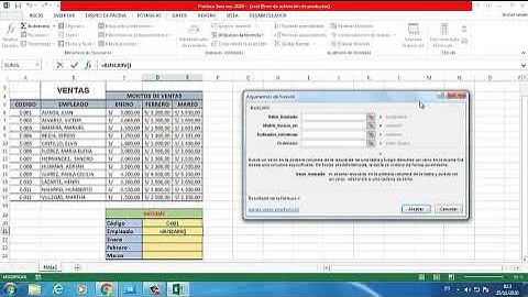 BUSCARV y Validacion de datos