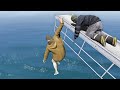 GTA 5 Water ragdolls/jumps episode 14 [Euphoria physics]