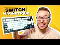 Un clavier gamer  switch magntique  akko mod 007b he