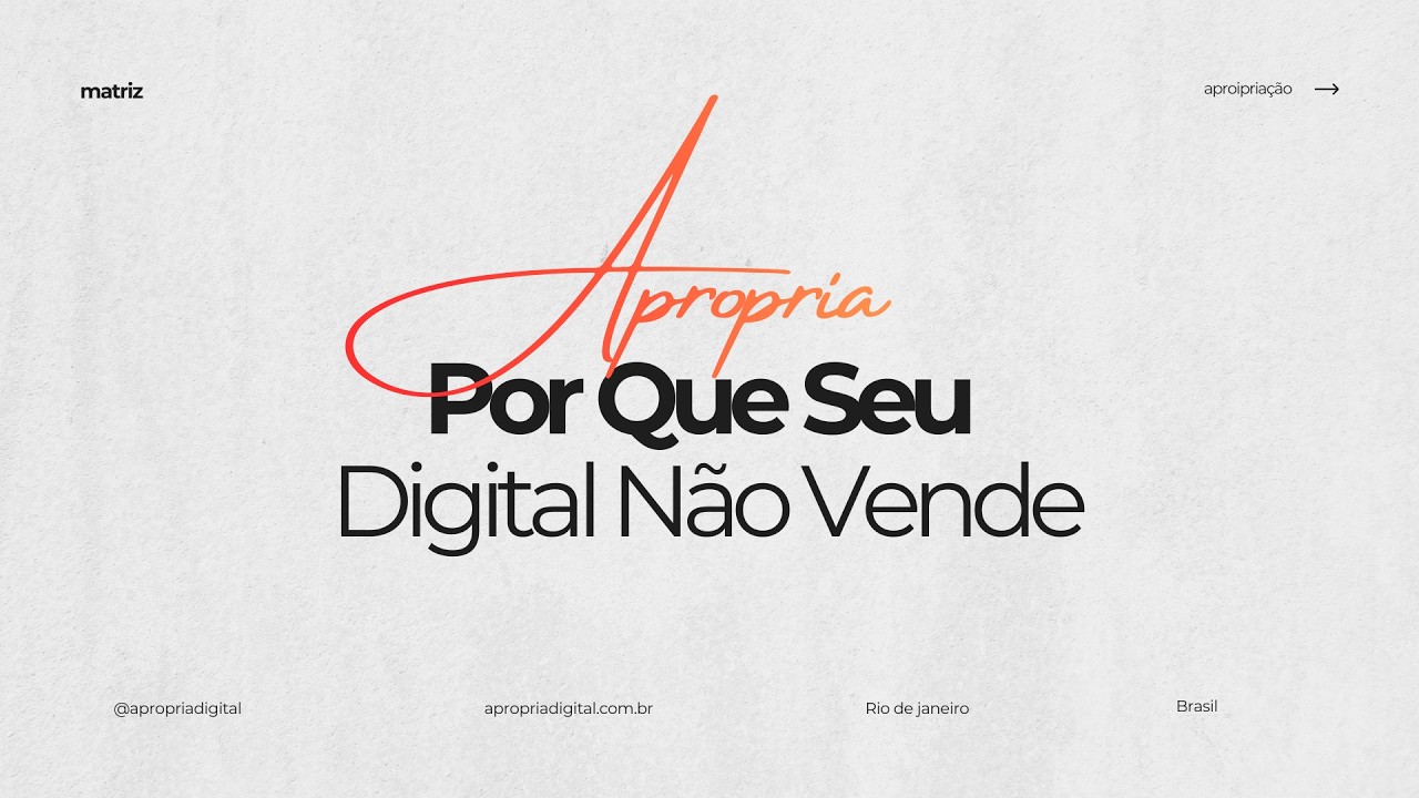 O Erro Que Te Impede de Crescer no Digital (Mesmo Trabalhando Muito ...