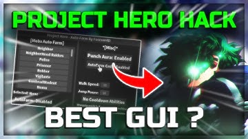 [NEW] Project Hero Script GUI 🔥 AUTO FARM, PUNCH AURA, TRASH FARM & MORE! 🔥 Roblox Project Hero