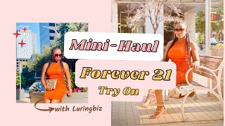 FOREVER 21 HAUL | SUMMER TRY ON HAUL 2021 | Trendy clothes |