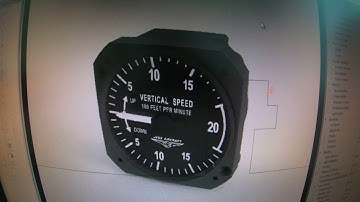 JFOX Aircraft | Vertical Speed Indicator rendering