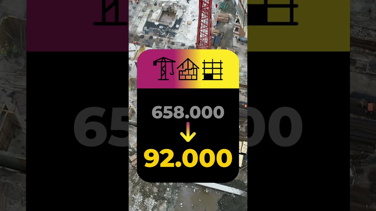 España construye 7 veces menos casas que en 2006 – VisualPolitik