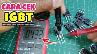 Cara Mudah Cek IGBT menggunakan Multi Tester Digital 