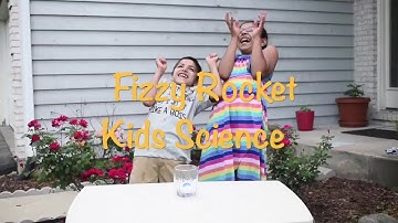 Fizzy Rocket Experiment | How to make a fizzy bottle rocket at home | Fun Science | DIY Easy Science