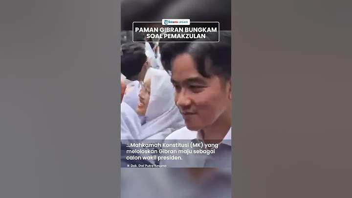 Respons Anwar Usman Paman Gibran soal Desakan Pemakzulan Wapres, Bungkam Pilih Tak Beri Komentar