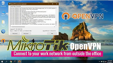 Hoe de OpenVPN-server op Mikrotik . te configureren