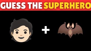 Guess the Superhero by Emoji? Emoji Quiz 2024 |Quiz Laraib|