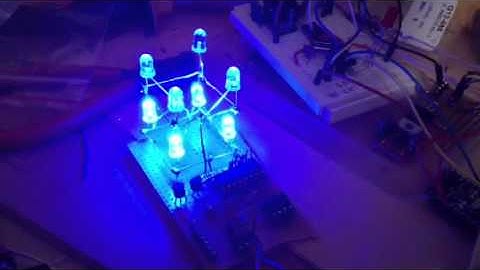 2x2x2 LED Cube