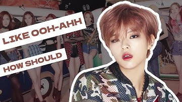 How should TWICE sing Like OOH-AHH (Line Redistribution)
