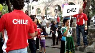 ISDE 2010 Morelia Michoacán. Selección Chilena Grito Ceachei.