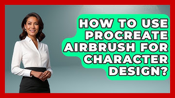 How To Use Procreate Airbrush For Character Design? - Graphic Design Nerd