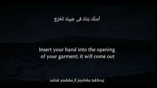 Heart warming Recitation of Surah Qasas 30 - 34 by Yasser Al Dosari