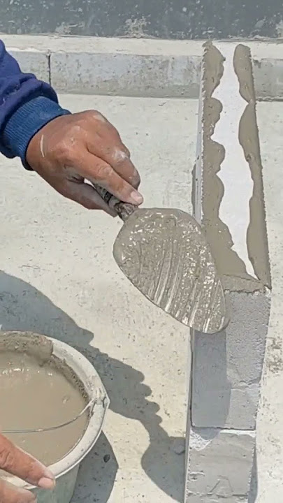 CONTOH ‼️ CARA PASANG BATA RINGAN HEBEL KUAT CEPAT MUDAH