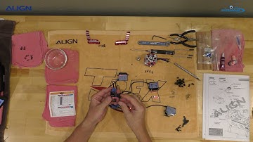 T-REX 700X Dominator Build Video Electronics Part 3 of 6