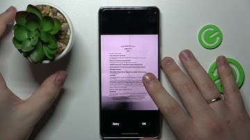 How to Save Scan in Google Drive on Samsung Galaxy A73 - Scan a Document and Make PDF