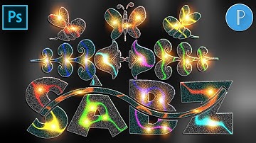 Glass font editing pixlab Ps Touch | How to make glass font dp editing | Glass font |Zarraq Creation