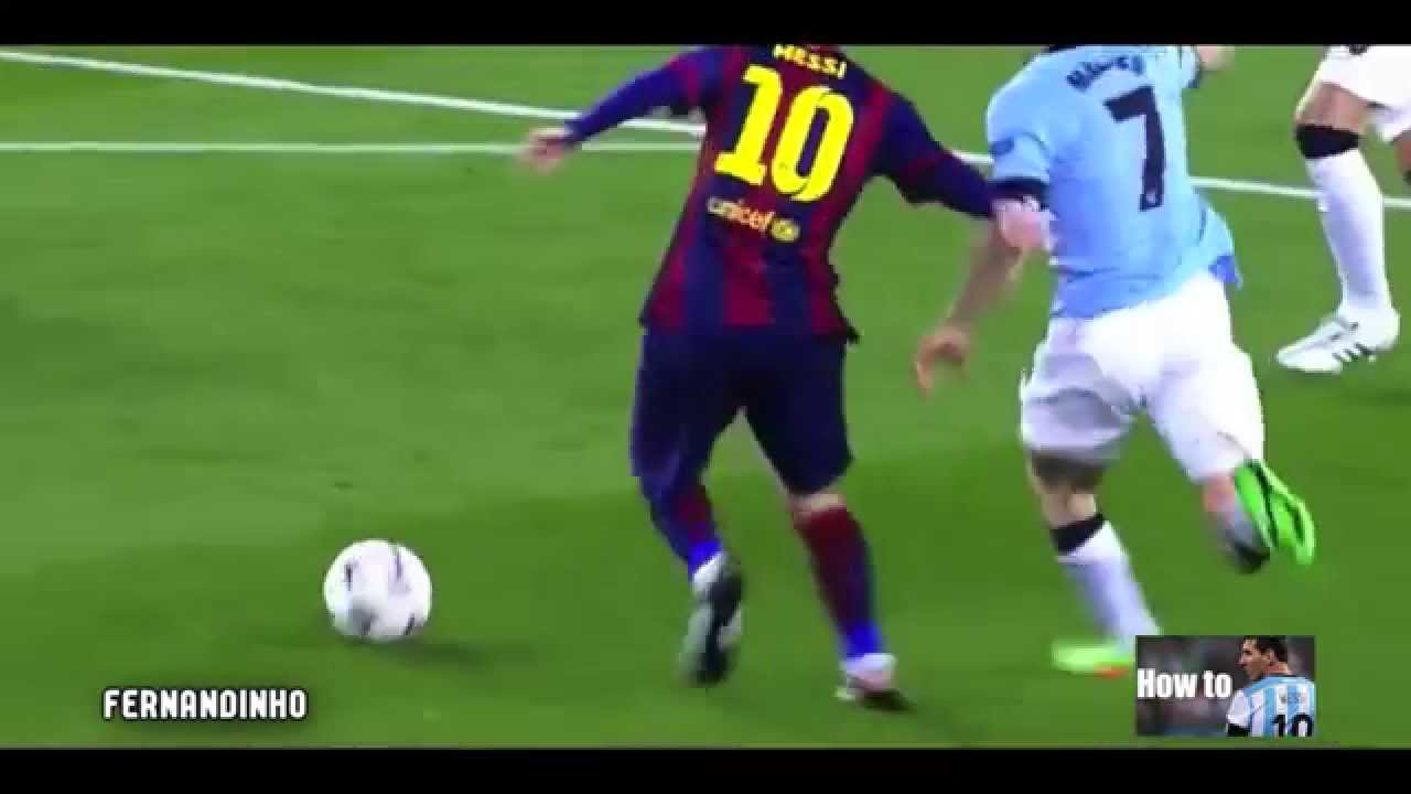Play like Messi - Nutmeg: Inside of Foot - YouTube