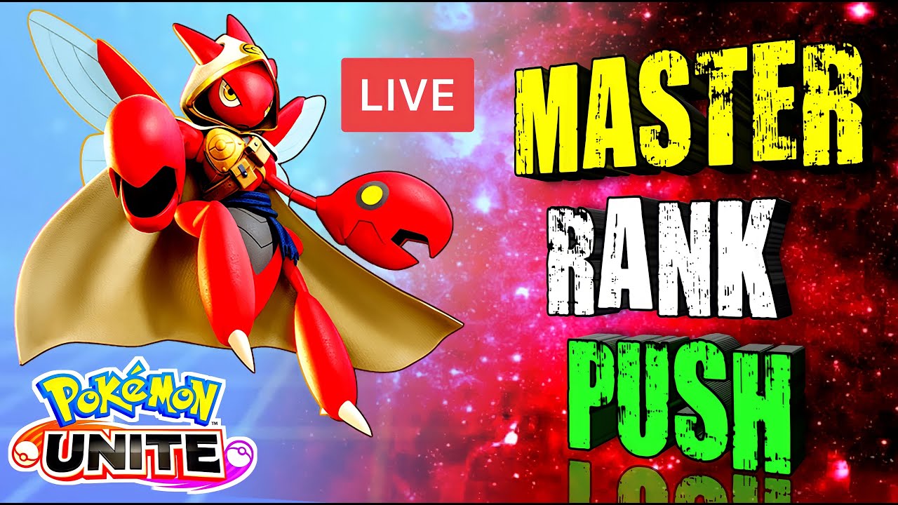 Pokemon Unite Live | Rank Push With Subs | Kya Aaj Master Hoga?? | Live ...
