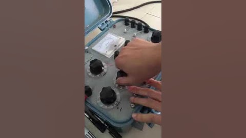 tano Conductor resistance test