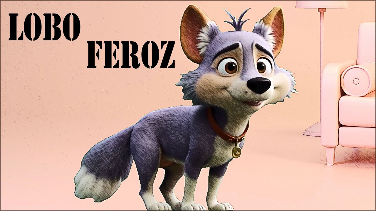 3 CUENTOS INFANTILES DEL LOBO FEROZ: Los tres cerditos, Caperucita Roja y Los Siete Cabritillos
