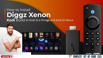 Best Kodi Build 2025 | Diggz Xenon Kodi 21.2 Setup Guide – Fast & Fully Loaded! 💯