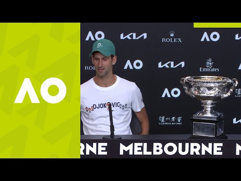 Novak Djokovic: "It's been a rollercoaster ride" press conference (F) | Australian Open 2021