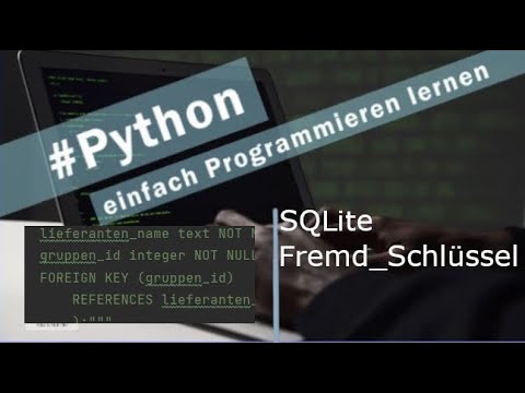 Python I SQLite Fremd_Schlüssel Daten eintragen  I