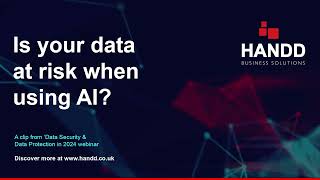 Is your data at risk when using AI?