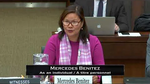 Caregiver Mercedes Benitez speaking out against Me...