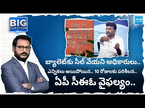 YSRCP Leader Karumuri Venkata Reddy Comments On EC Failure | CEO Mukesh Kumar Meena | @SakshiTV - SAKSHITV