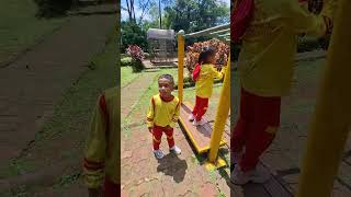 #anakspesial Ayahmama coba jembatan Tambang di Ragunan #autismacceptance #autismawareness #autisme