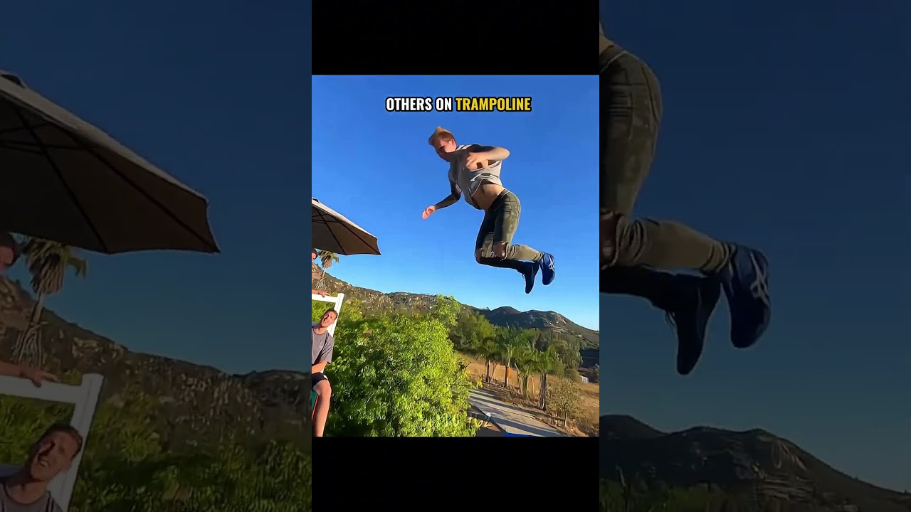 OTHERS ON TRAMPOLINE V.S THIS GUY💀