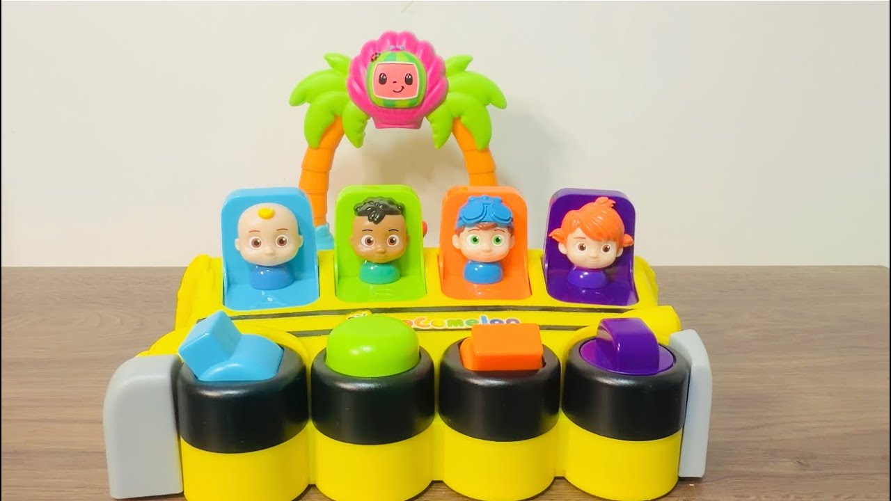 Asmr Cocomelon Pop & Play Pals - Unboxing Toys & Review
