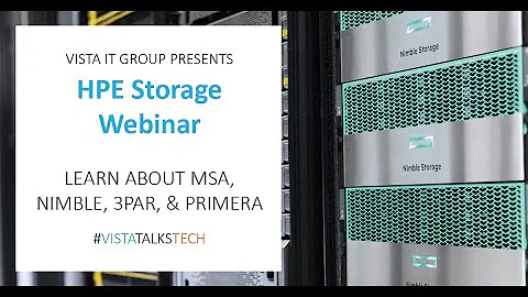 Webinar | HPE Storage: 3PAR, MSA, Nimble, & Primera