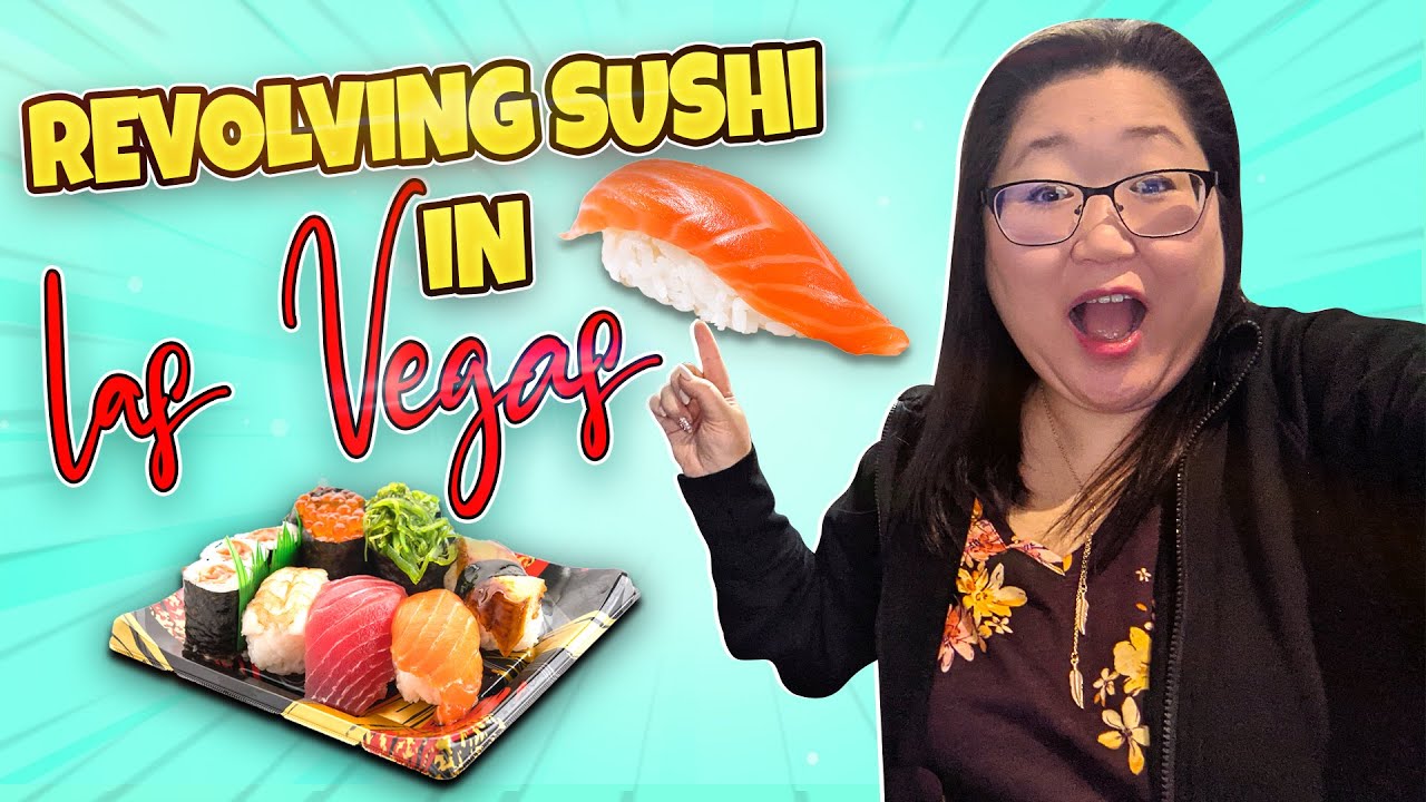 BEST Revolving Sushi Restaurant In Las Vegas First Time Trying