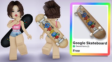 *EASY* FREE GOOGLE SKATEBOARD UGC *TONS TO CLAIM* 🤩 ROBLOX 2025