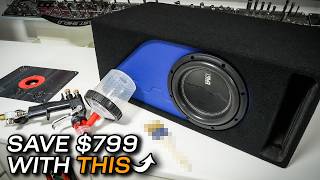 Save BIG by just using THIS for your next subwoofer box carpet & vinyl job!