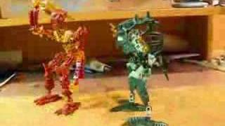 Short clip of Bionicle Fight 4!