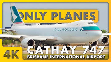 🔴 RARE DAYTIME 747 @ Brisbane Airport w/ James & Matty + ATC ✈️🌇🌕