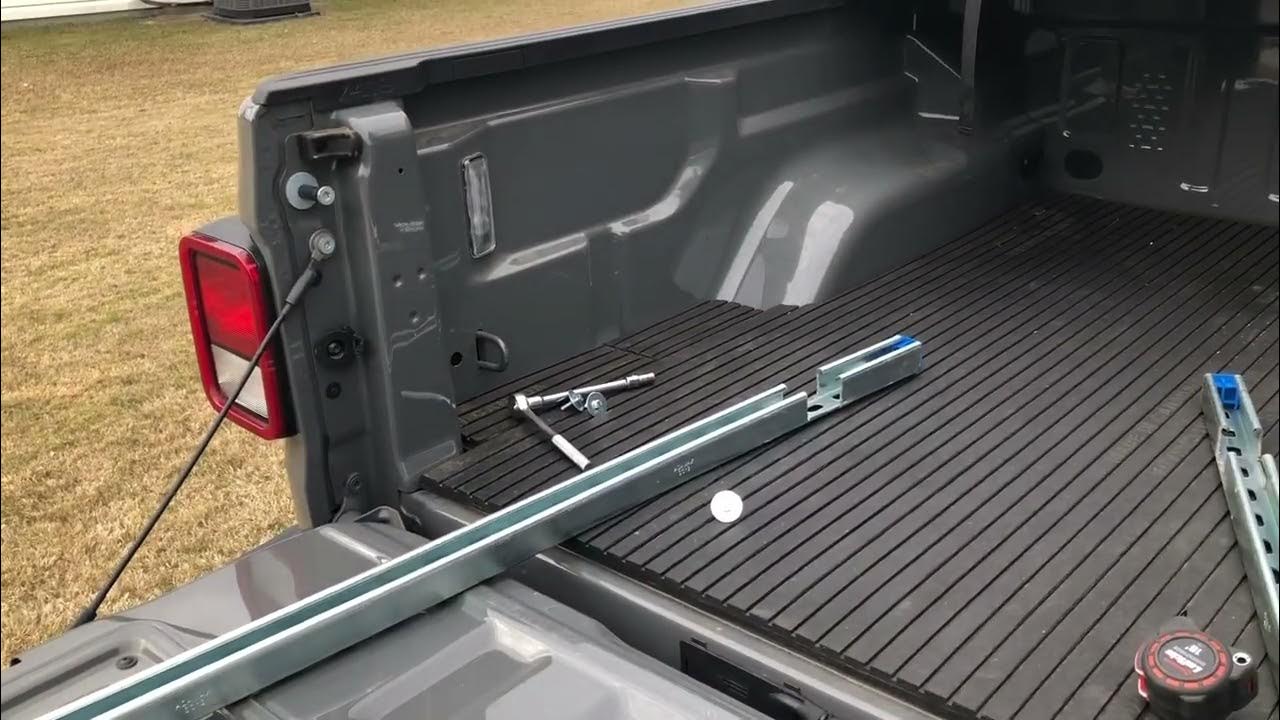DIY trail rail system for the Jeep gladiator. YouTube