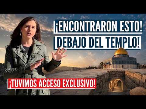 ¡Descubrimientos inéditos dentro del Monte del Templo! Israel con Aline