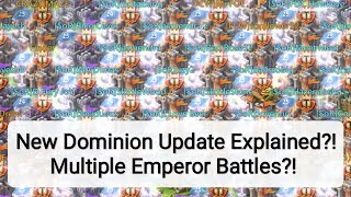 Lords Mobile - Dominions? Multiple Emperors?! Explained!