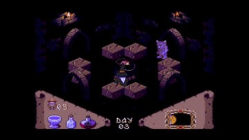 Knight Lore REMAKE (MSX 2) - Longplay