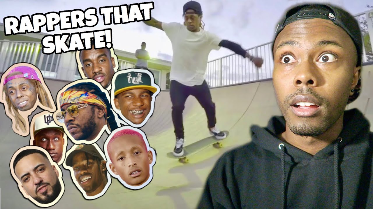 These Rappers Are Actually Good At Skating! - YouTube