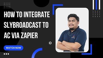 How to integrate Slybroadcast to AC via Zapier