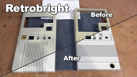 Retrobright the Magitronic MiniTower Classic Case Resto Project (Part 3)