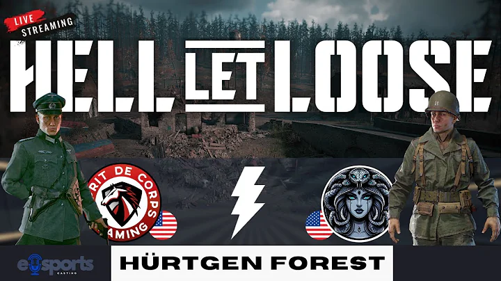 ⚔️ 2025 Hell Let Loose | Competitive | ESPRIT DE CORPS vs SYNDICATE | Map: Hürtgen Forest